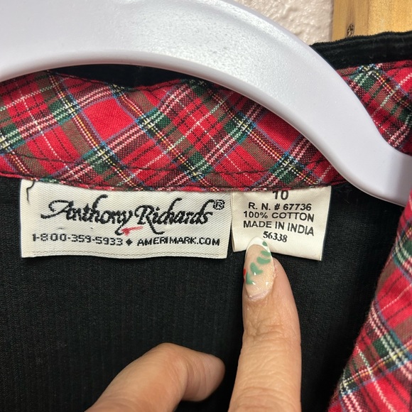 Vintage Corduroy Button Front Dress - Picture 2 of 5